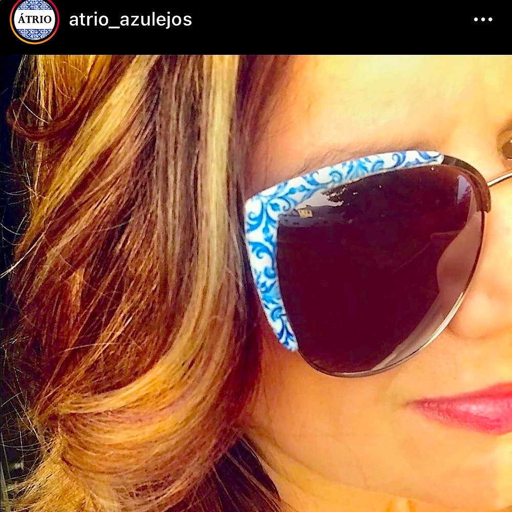 Azulejo Sunglasses Women Rose Gold